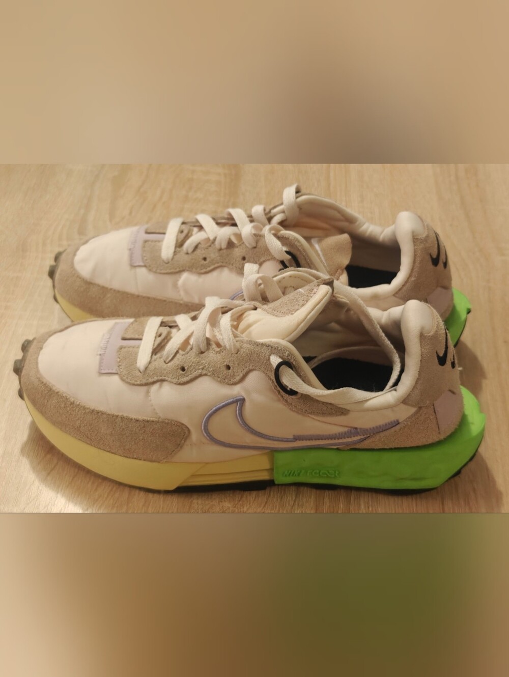 Nike Fontanka Waffle Lime Oxford Light Thistle Women’s Size 9 Sneakers